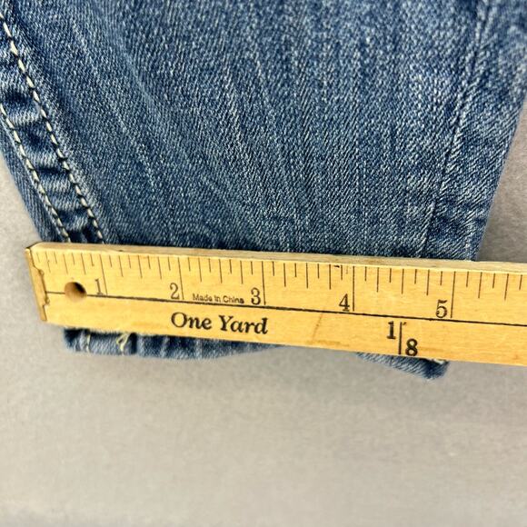 Vigoss Jeans Women's 8 Blue Skinny Embroidered Pockets Preppy Normcore Classic - Picture 15 of 15